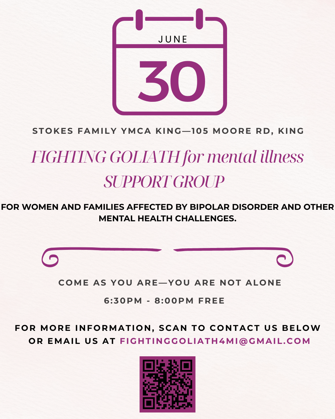 june in person support group